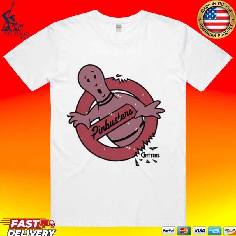 Fright-rags Unveils Pinbusters T-shirt Unisex T-shirt, Sweatshirt, Hoodie, Long Sleeve Tee - T-Shirt, Sweatshirt, Hoodie