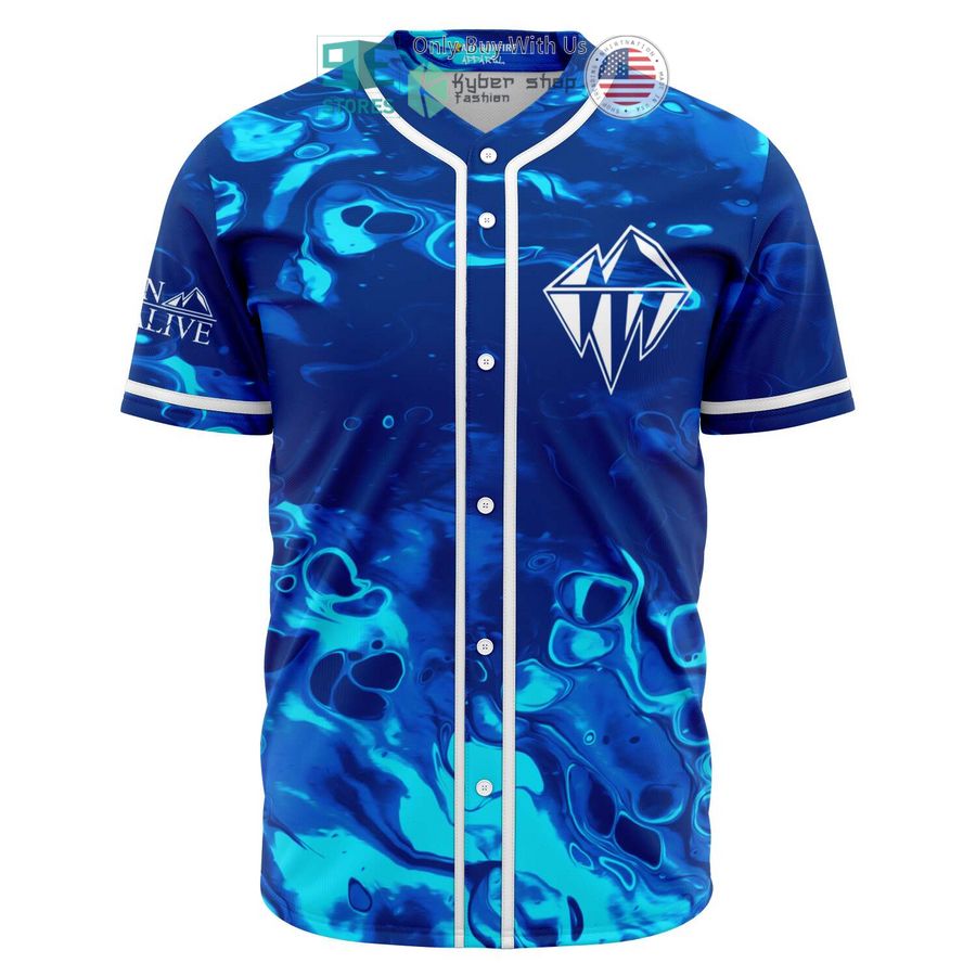 BEST Frozen Alive logo Are You Alive Baseball Jersey baseball jersey product view 1