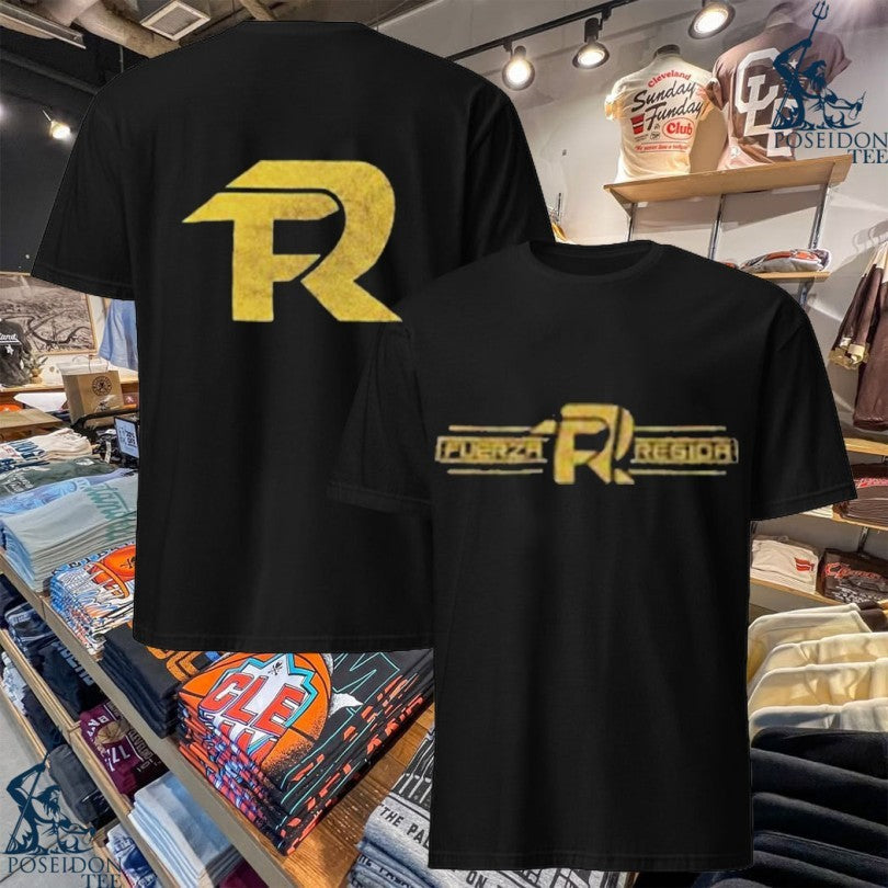 Fuerza Regida Gold Fr Glitter T-shirt Unisex T-shirt, Sweatshirt, Hoodie, Long Sleeve Tee - T-Shirt, Sweatshirt, Hoodie