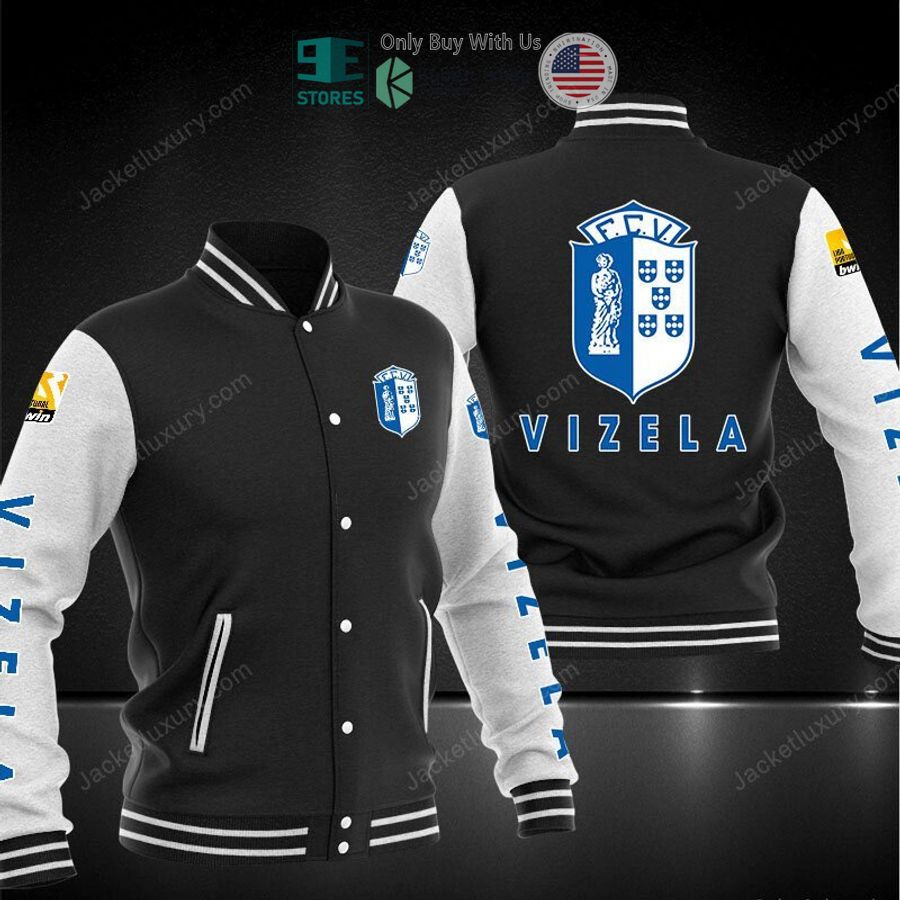 BEST Futebol Clube de Vizela Baseball Jacket baseball jersey product view 1