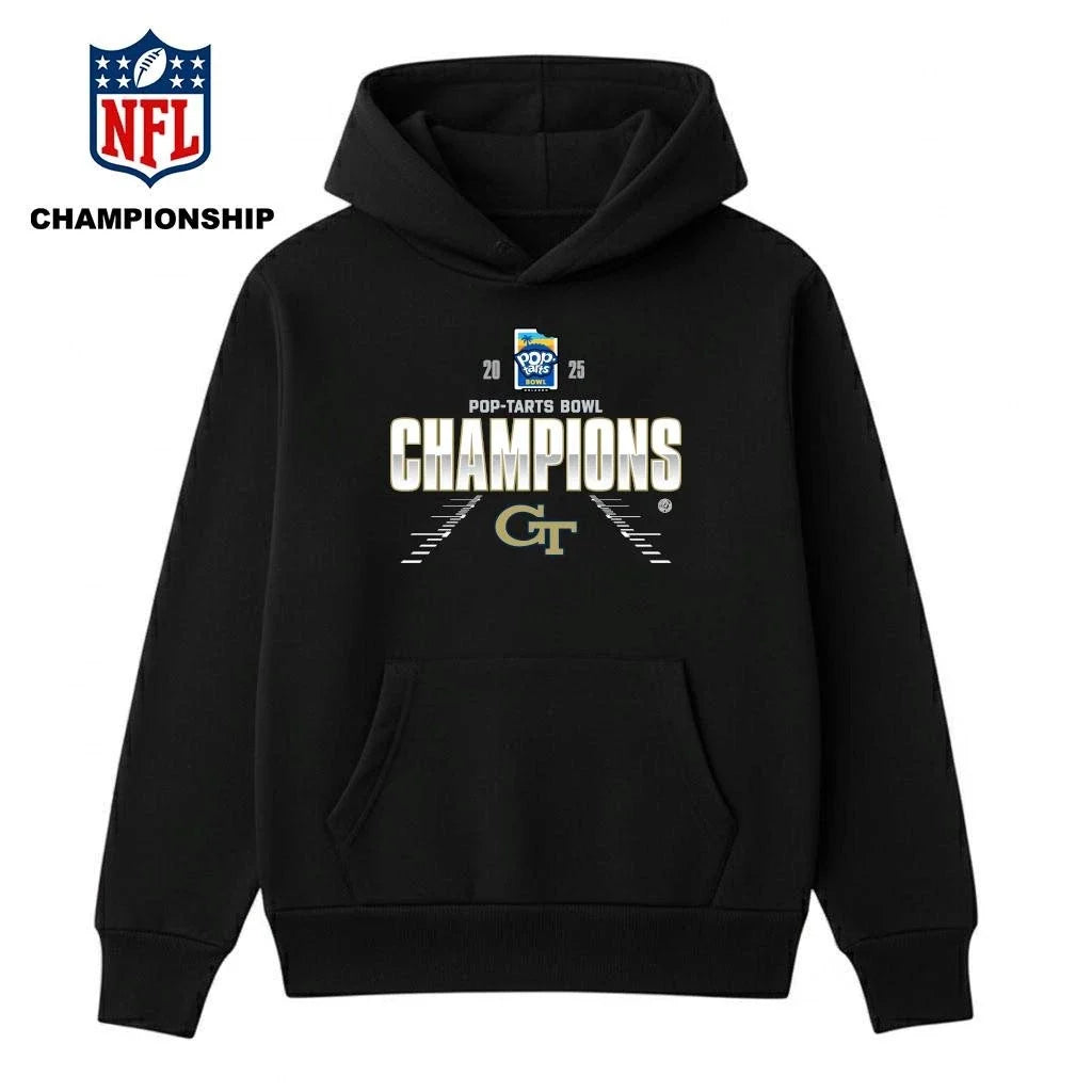 Georgia Tech Yellow Jackets 2025 Pop-Tarts Bowl - Adult & Kids T-Shirts, Sweatshirts & Hoodies apparel design preview 4