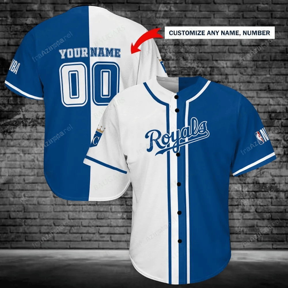 Kansas City Royals Personalized Baseball Jersey Shirt 122 baseball jersey product view 1