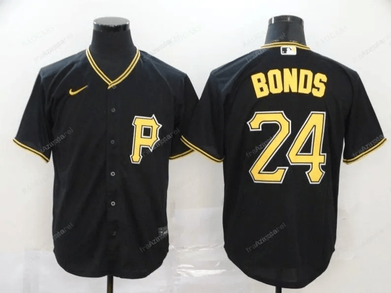 Men'S Pittsburgh Pirates 24 Barry Bonds Baseball Jersey 57 baseball jersey product view 1