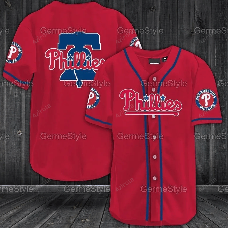 Philadelphia Phillies Baseball Jersey 318 baseball jersey product view 1