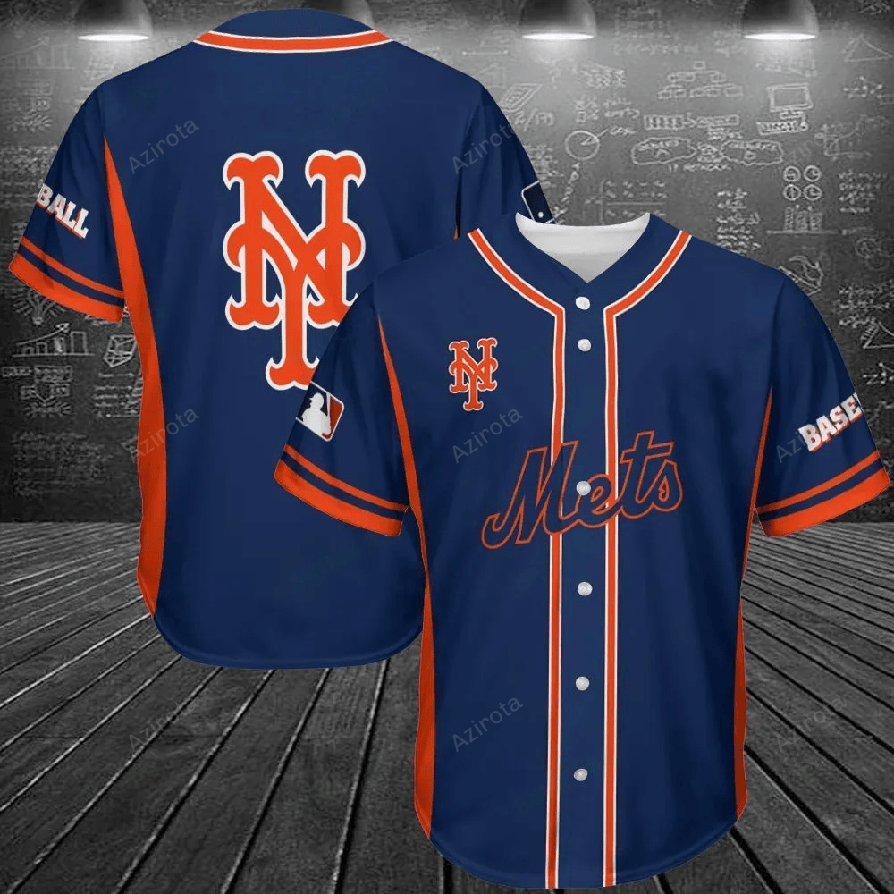 New York Mets Baseball Jersey Shirt 216 baseball jersey product view 1