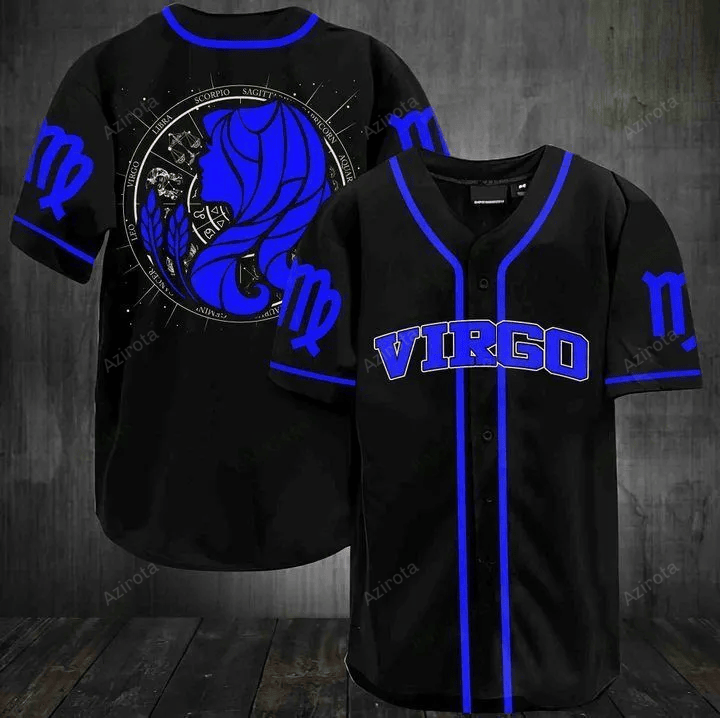 Stunning Zodiac Virgo Baseball Jersey 197 baseball jersey product view 1