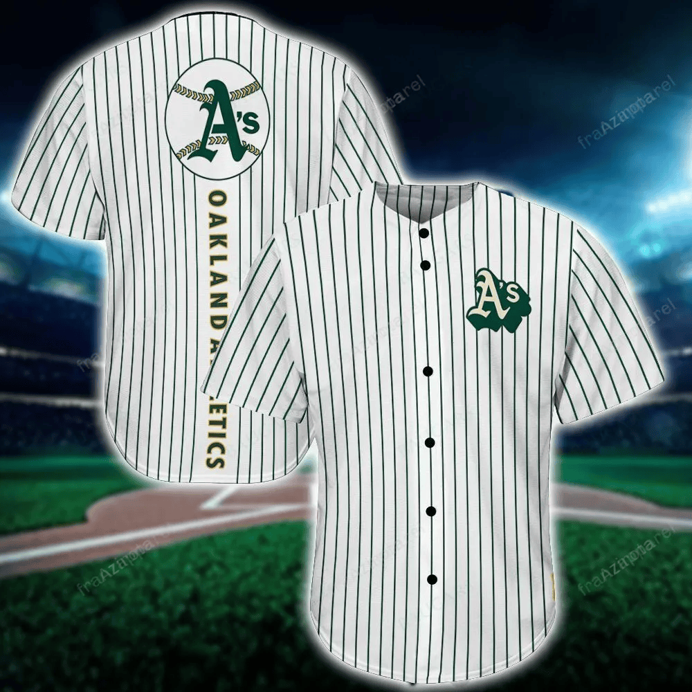 Oakland Athletics Baseball Jersey 12 baseball jersey product view 1
