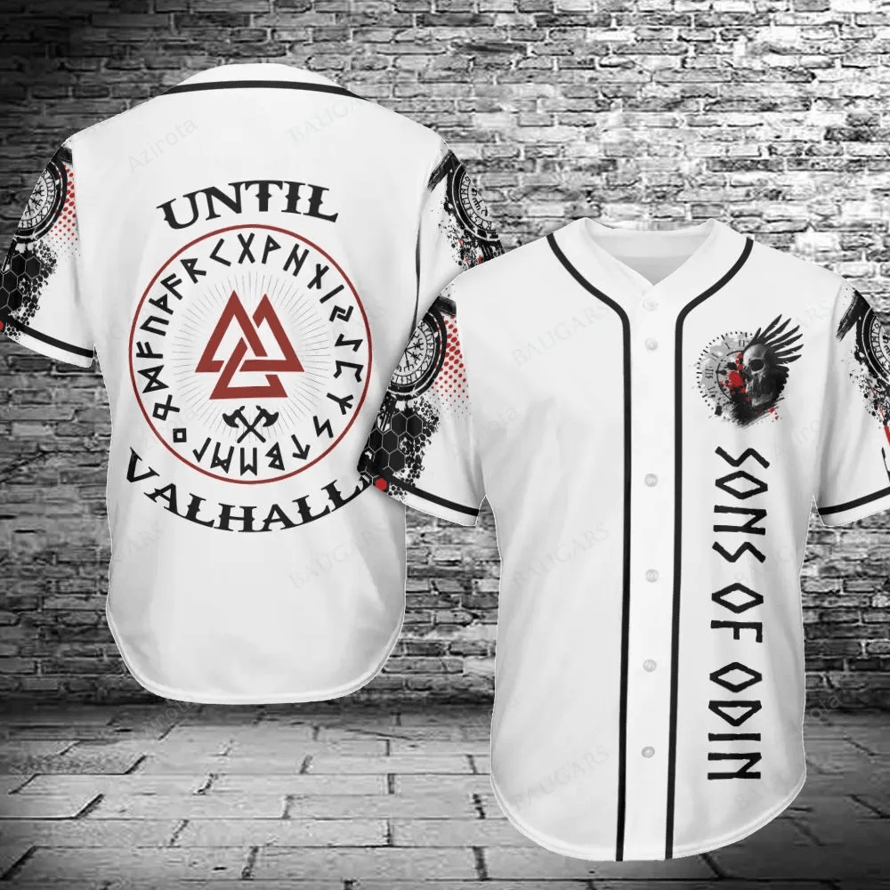 Viking Son Of Odin Baseball Jersey 429 baseball jersey product view 1