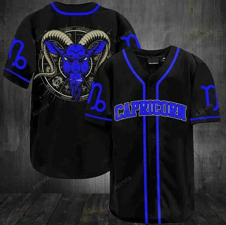 Stunning Zodiac Capricorn Baseball Jersey 196 baseball jersey product view 1