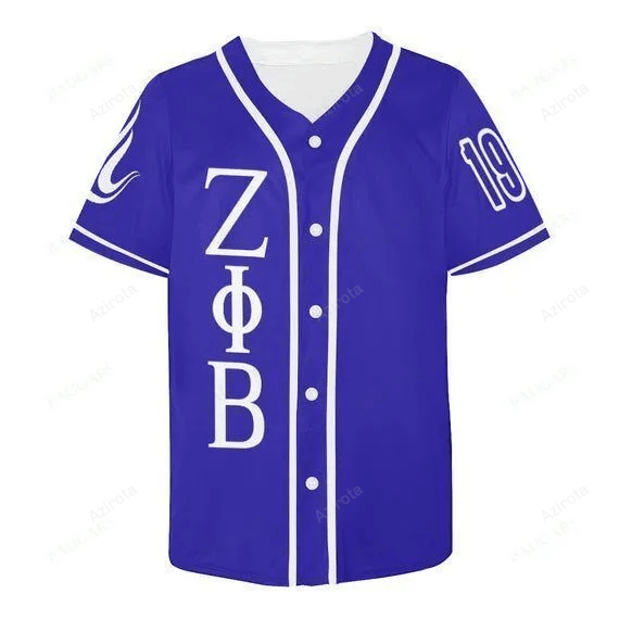 Zeta Phi Beta Baseball Jersey 01 baseball jersey product view 1