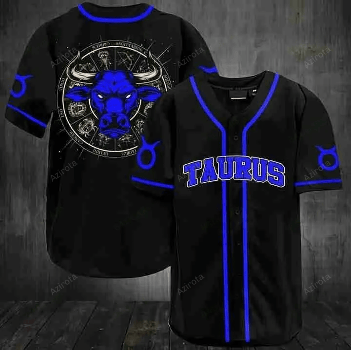 Stunning Zodiac Taurus Baseball Jersey 193 baseball jersey product view 1