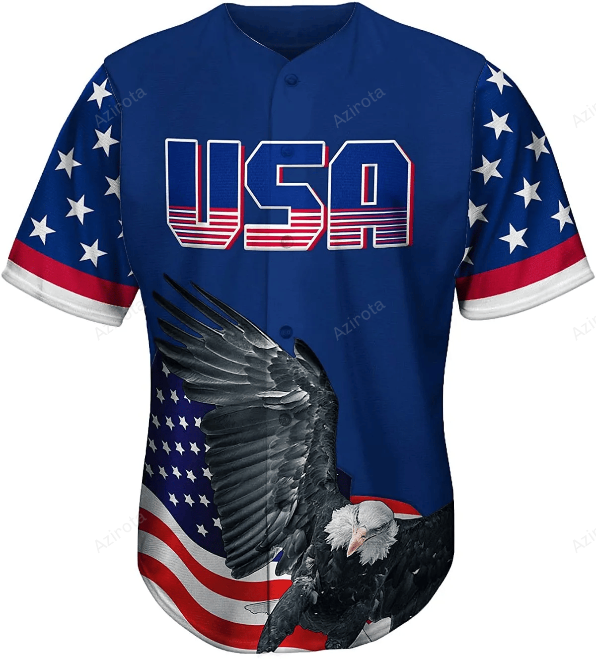 Personalized Usa Flag Hip Hop 90s Fashion Custom Number Idea Gift For Fans Baseball Jersey - Zimustore baseball jersey product view 1