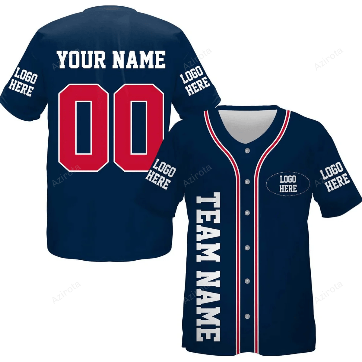 Personalized New England Football Team Idea Gift For Fans Baseball Jersey - Zimustore football jersey product view 1