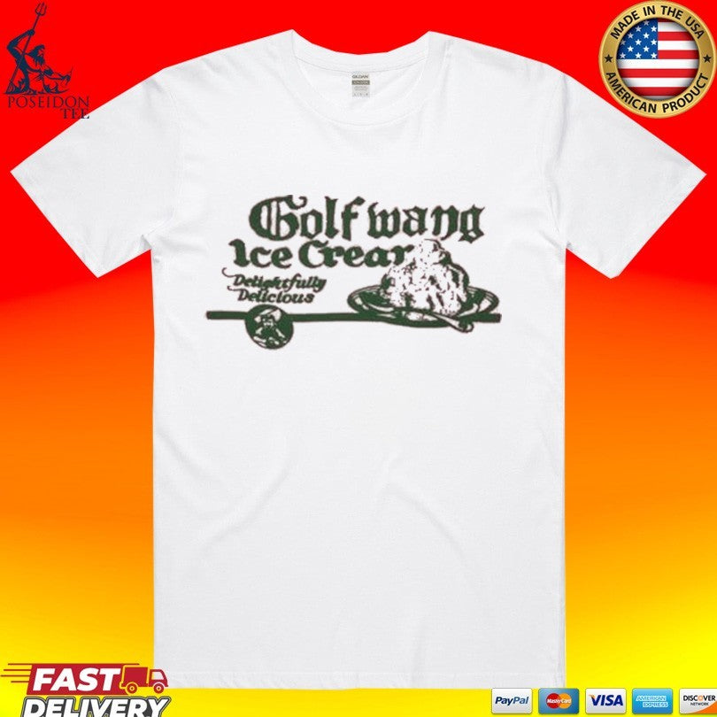 Golf Wang Ice Cream Delightfully Delicious T-shirt Unisex T-shirt, Sweatshirt, Hoodie, Long Sleeve Tee - T-Shirt, Sweatshirt, Hoodie