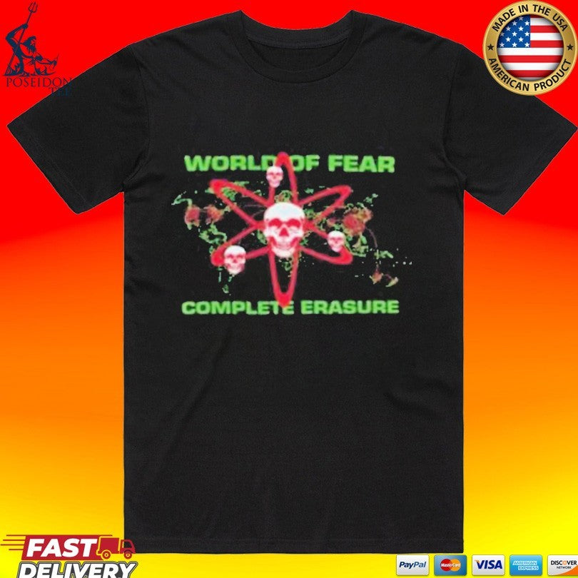 Golf Wang World Of Fear Complete Erasure T-shirt Unisex T-shirt, Sweatshirt, Hoodie, Long Sleeve Tee - T-Shirt, Sweatshirt, Hoodie