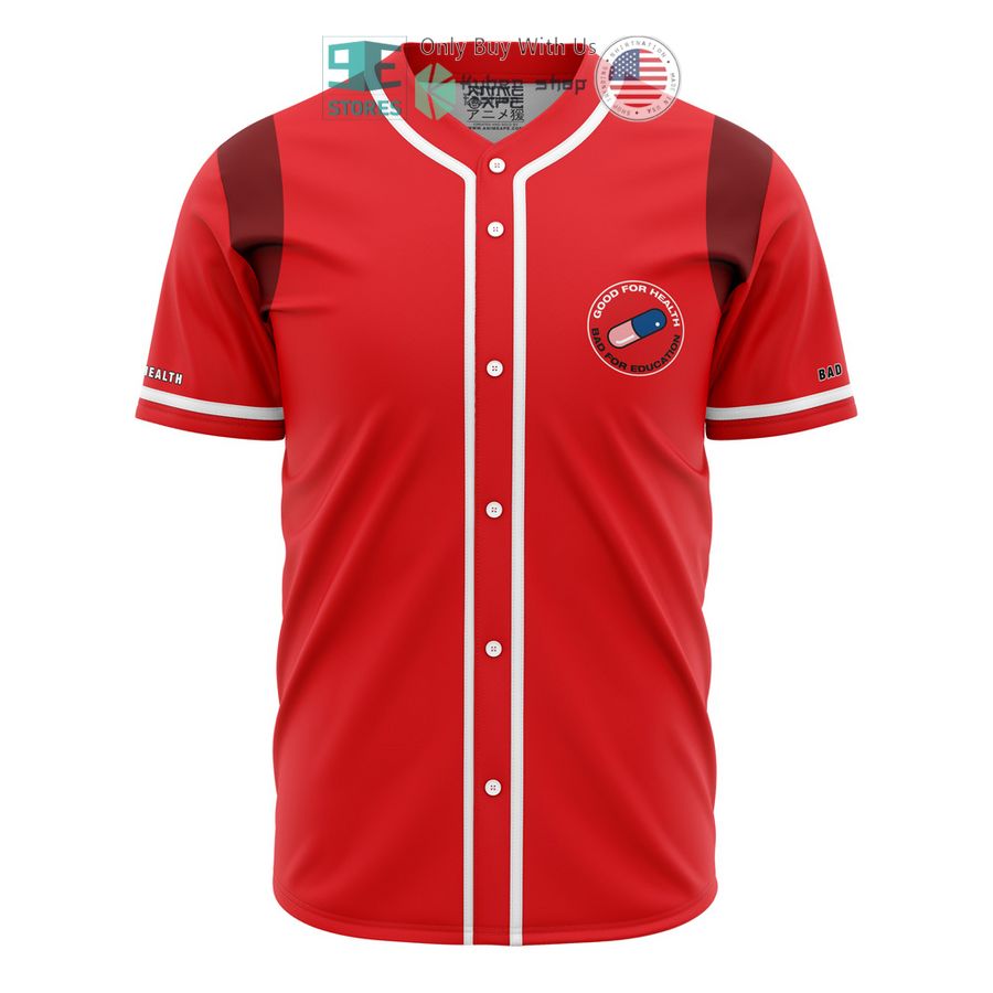 BEST Good For Health Akira Baseball Jersey baseball jersey product view 1
