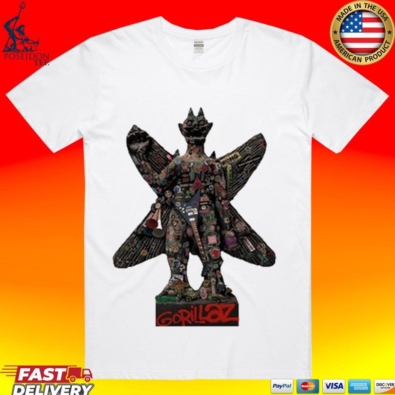 Gorillaz Pazuzu T-shirt Unisex T-shirt, Sweatshirt, Hoodie, Long Sleeve Tee - T-Shirt, Sweatshirt, Hoodie