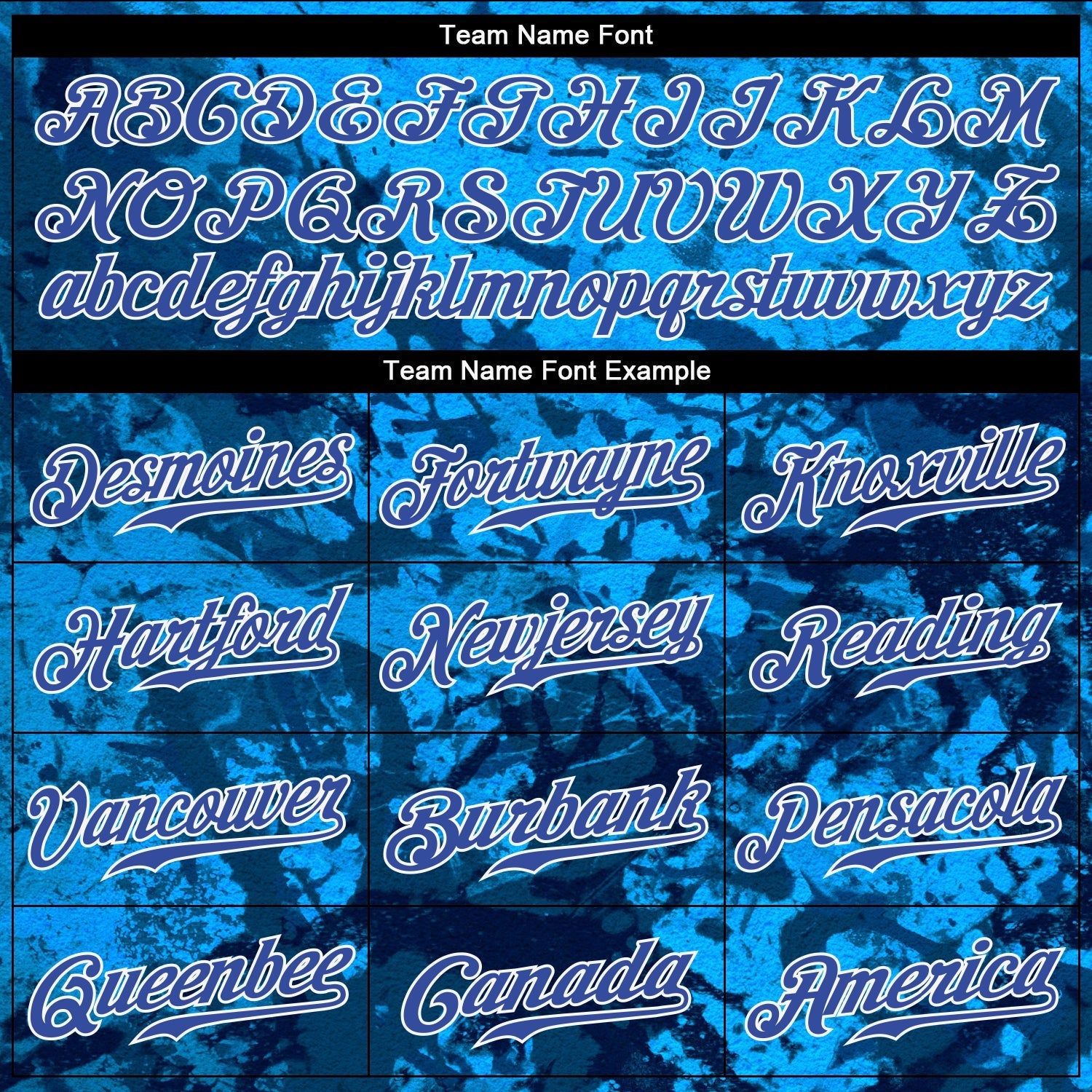 Custom Graffiti Pattern Royal-White 3D Authentic Baseball Jersey baseball jersey product view 4