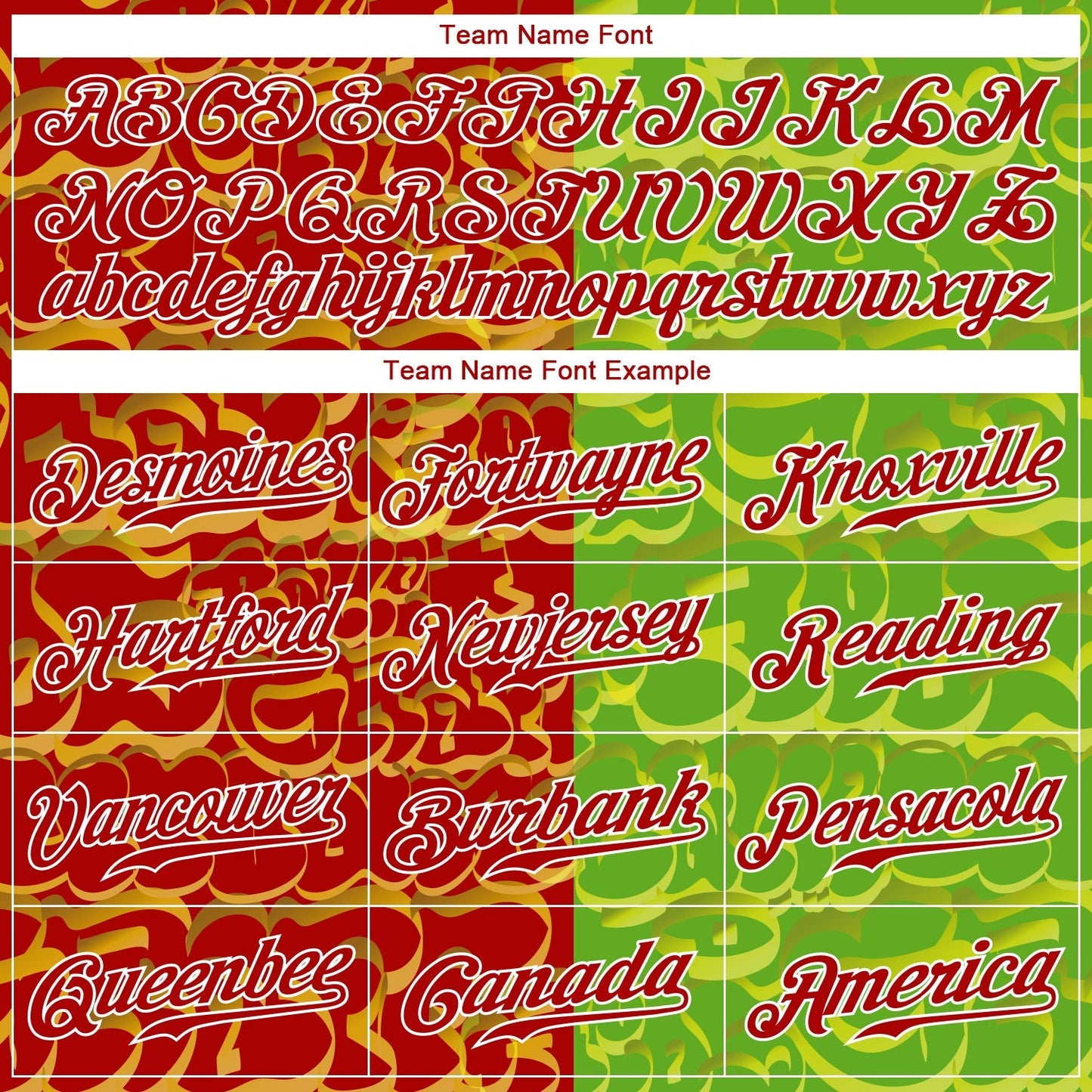 Custom Graffiti Pattern Red-Green 3D Authentic Baseball Jersey baseball jersey product view 4