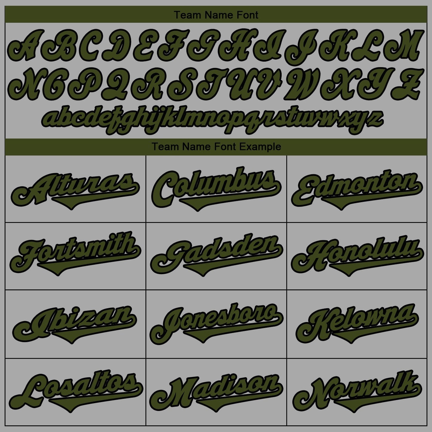 Custom Gray Olive-Black Authentic Memorial Day Baseball Jersey baseball jersey product view 5