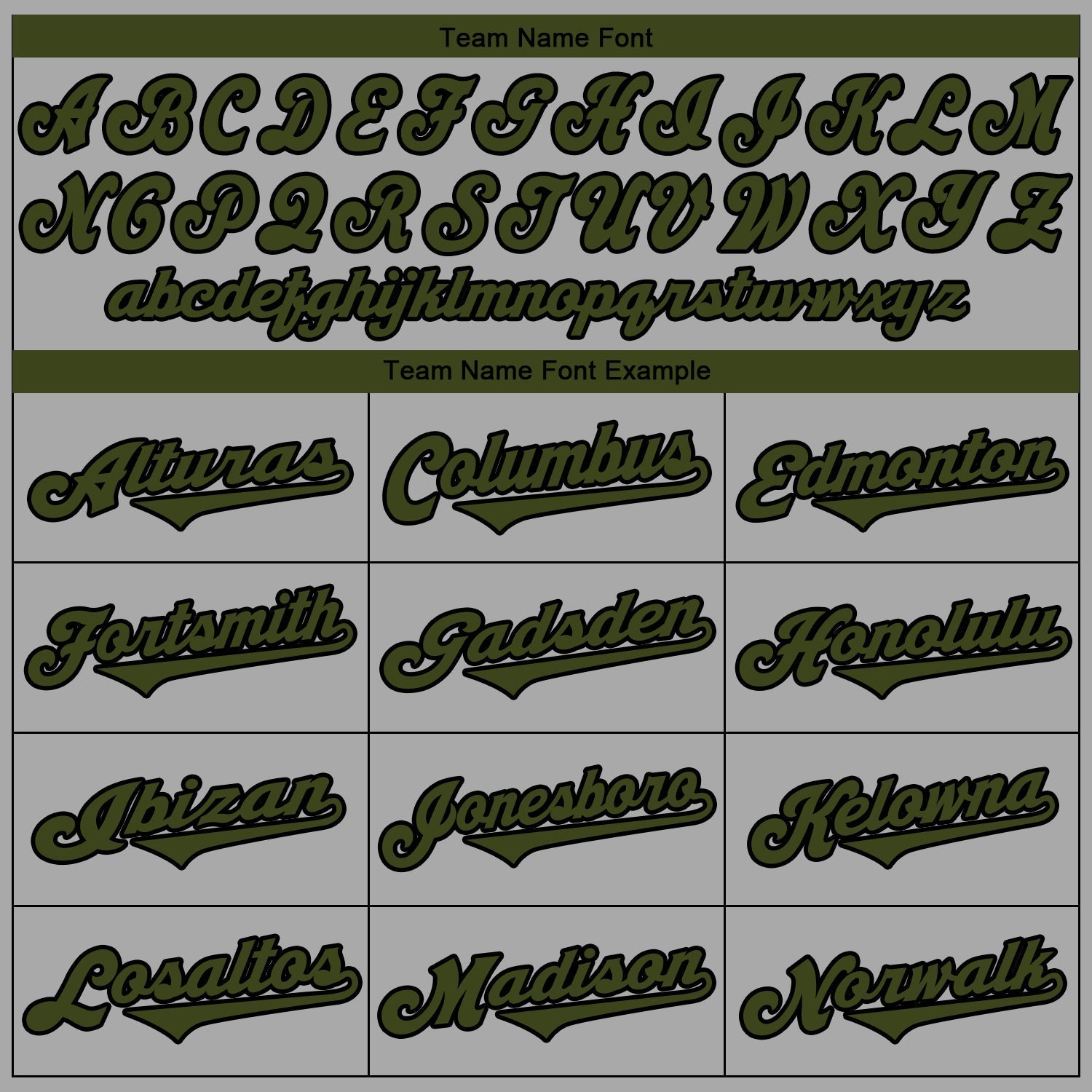 Custom Gray Olive-Black Authentic Memorial Day Baseball Jersey baseball jersey product view 5