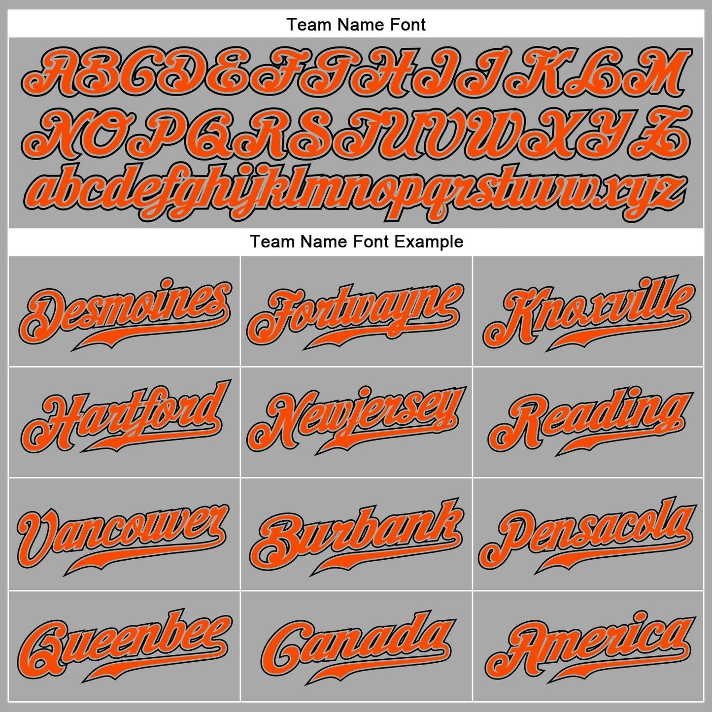 Custom Gray Black Pinstripe Orange-Black Authentic Baseball Jersey baseball jersey product view 4