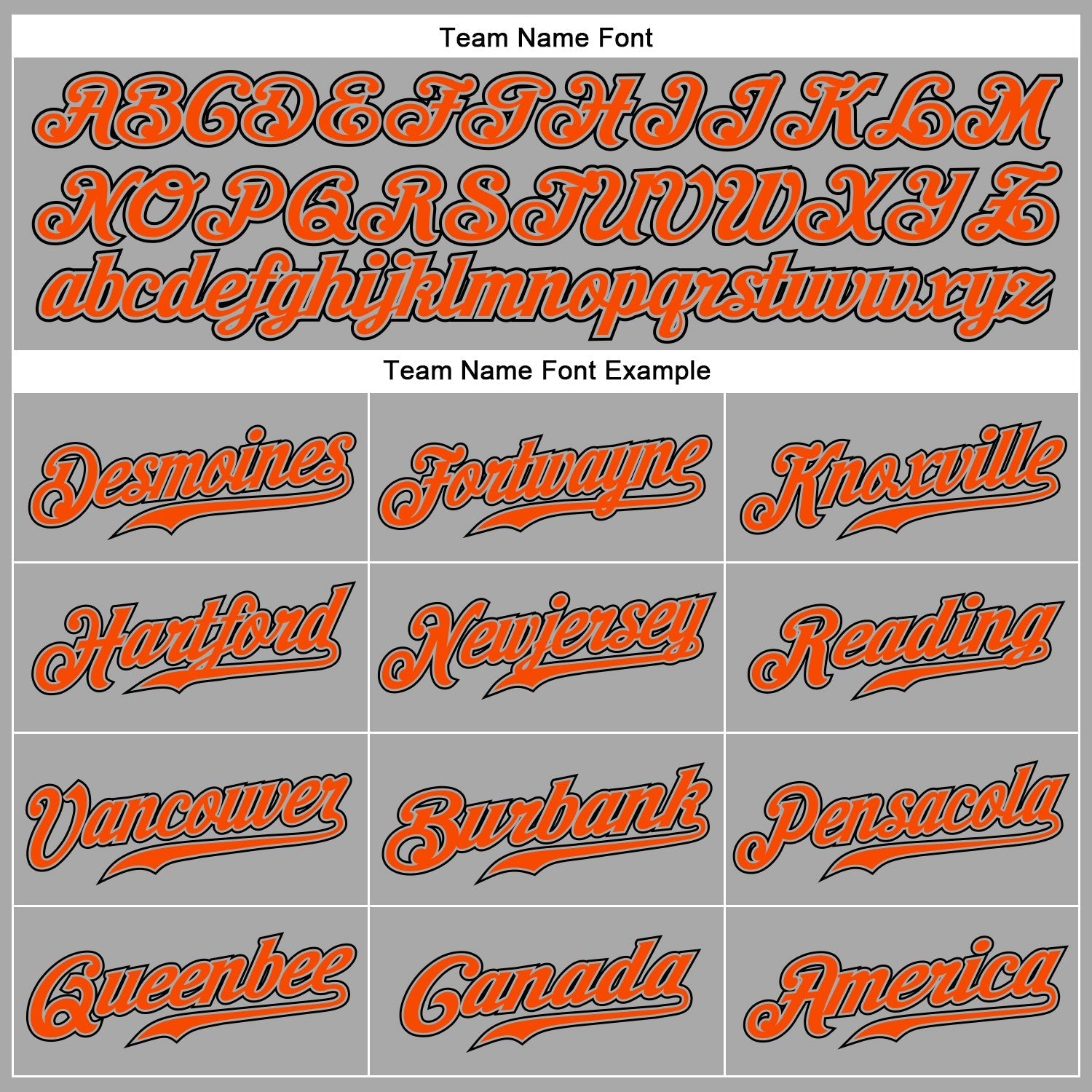 Custom Gray Black Pinstripe Orange-Black Authentic Baseball Jersey baseball jersey product view 4