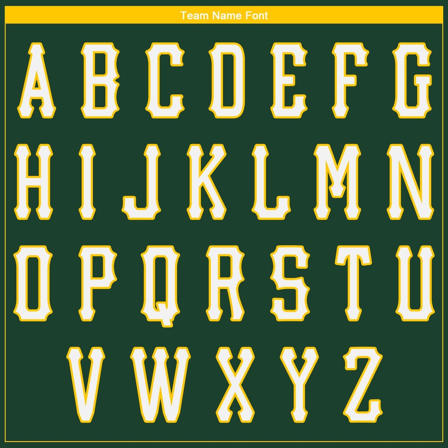 Custom Green White-Gold Authentic Baseball Jersey baseball jersey product view 5