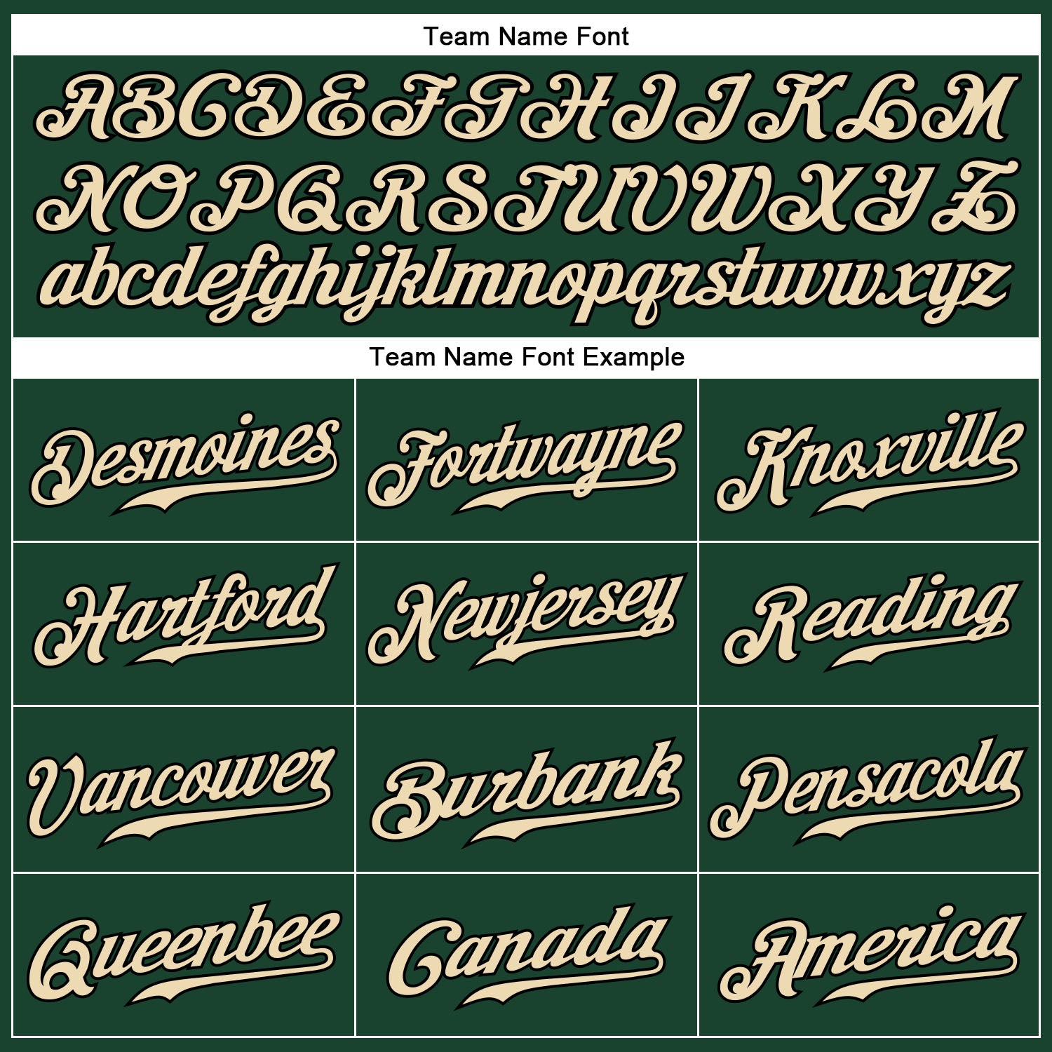 Custom Green White Pinstripe Cream-Black Authentic Baseball Jersey baseball jersey product view 4