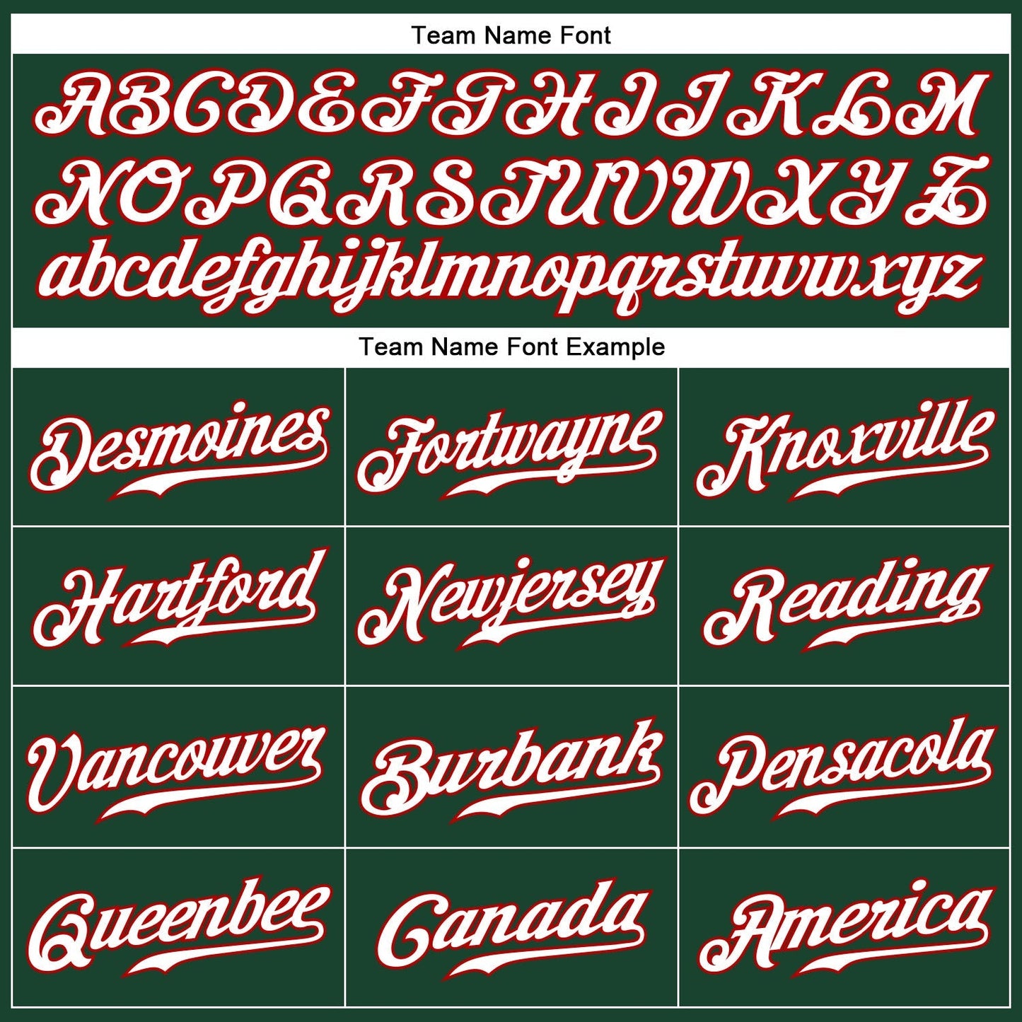 Custom Green White Pinstripe White-Red Authentic Baseball Jersey baseball jersey product view 4