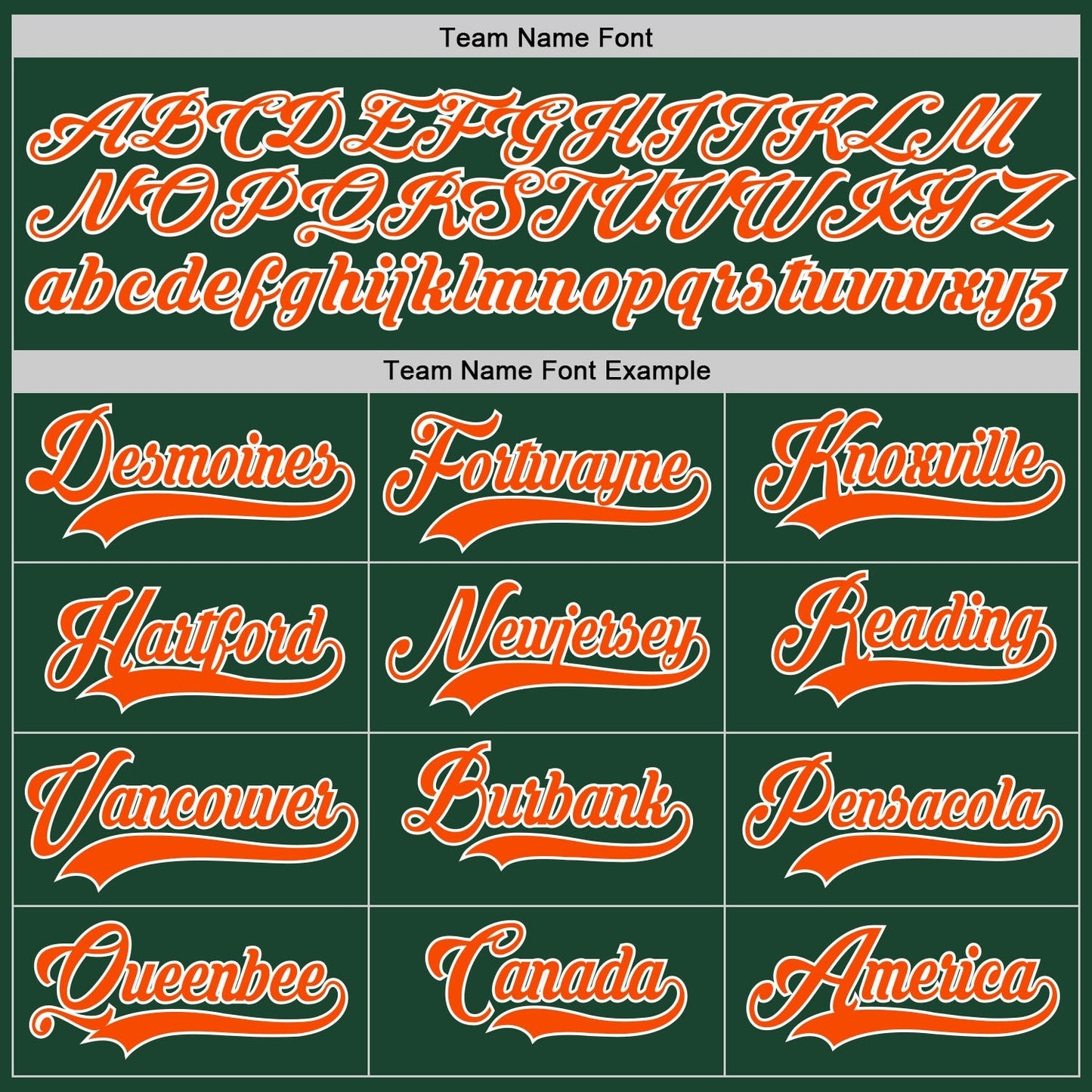 Custom Green Orange-White Authentic Baseball Jersey baseball jersey product view 4