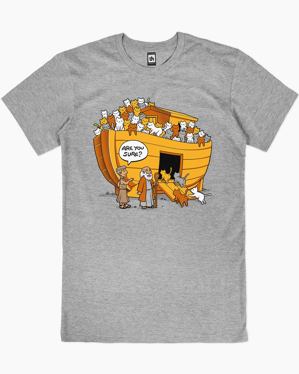 Noah's Ark Cat T-Shirt Unisex T-shirt, Sweatshirt, Hoodie, Long Sleeve Tee - T-Shirt, Sweatshirt, Hoodie