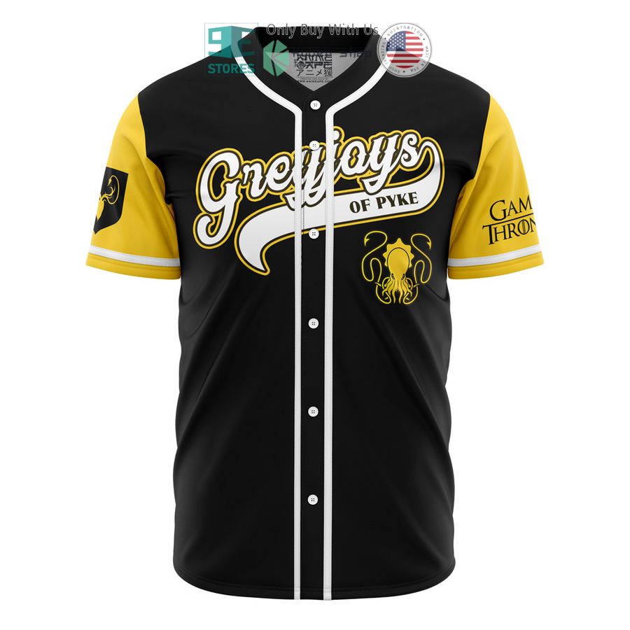 BEST Greyjoys of Pyke Game of Thrones Baseball Jersey baseball jersey product view 1