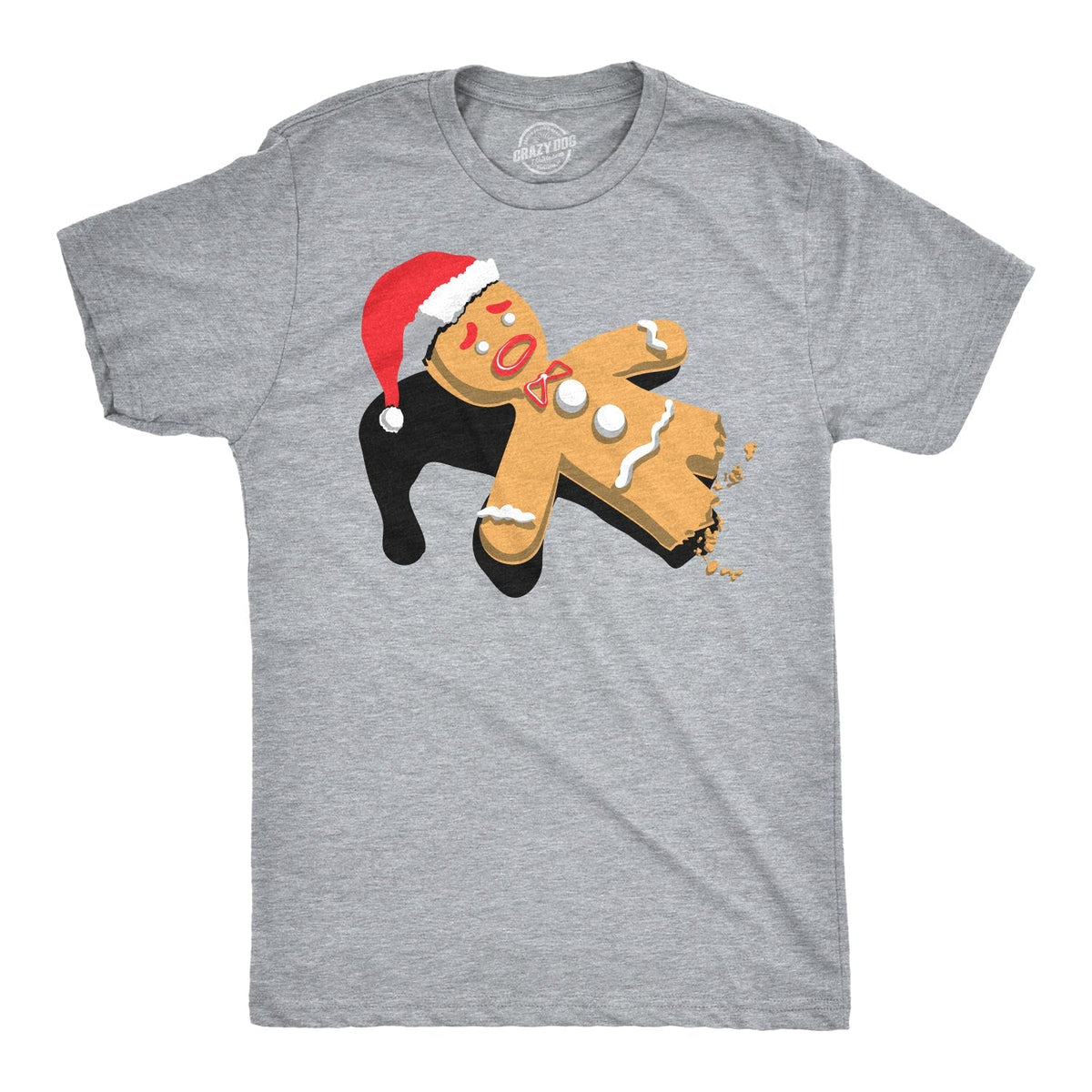 Half-Eaten Gingerbread Men's T Shirt - T-Shirt, Sweatshirt, Hoodie