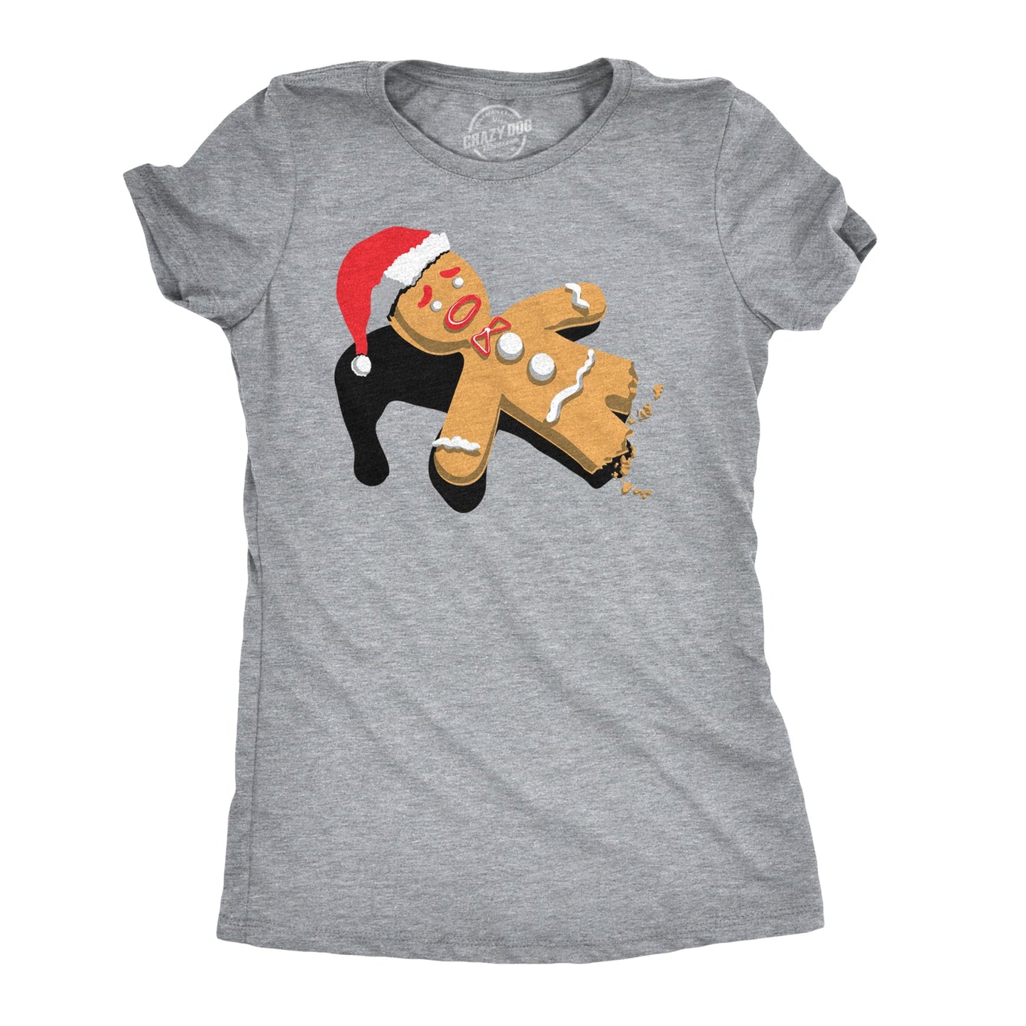Half-Eaten Gingerbread Women's T Shirt - T-Shirt, Sweatshirt, Hoodie