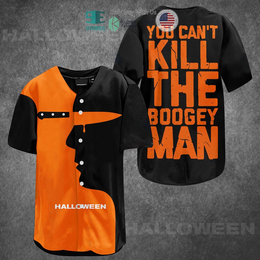 BEST Halloween You Can't Kill the Bogeyman Baseball Jersey baseball jersey product view 1