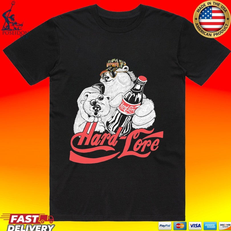 Hardlore Polar Bear T-shirt Unisex T-shirt, Sweatshirt, Hoodie, Long Sleeve Tee - T-Shirt, Sweatshirt, Hoodie
