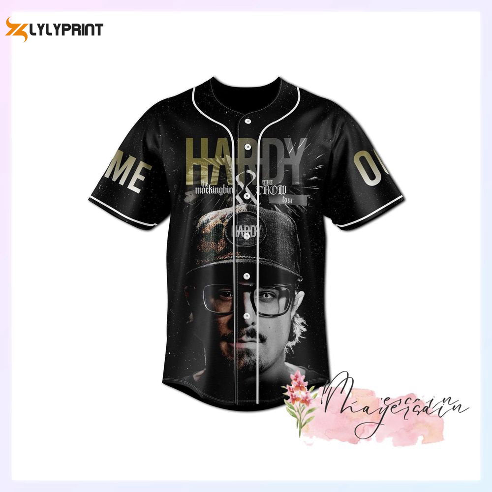 Hardyy Western Baseball Jersey - lylyprint.com baseball jersey product view 1