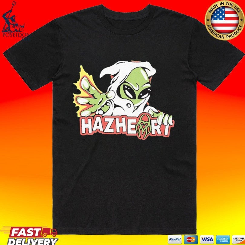 Hazel Heart Alien T-shirt Unisex T-shirt, Sweatshirt, Hoodie, Long Sleeve Tee - T-Shirt, Sweatshirt, Hoodie