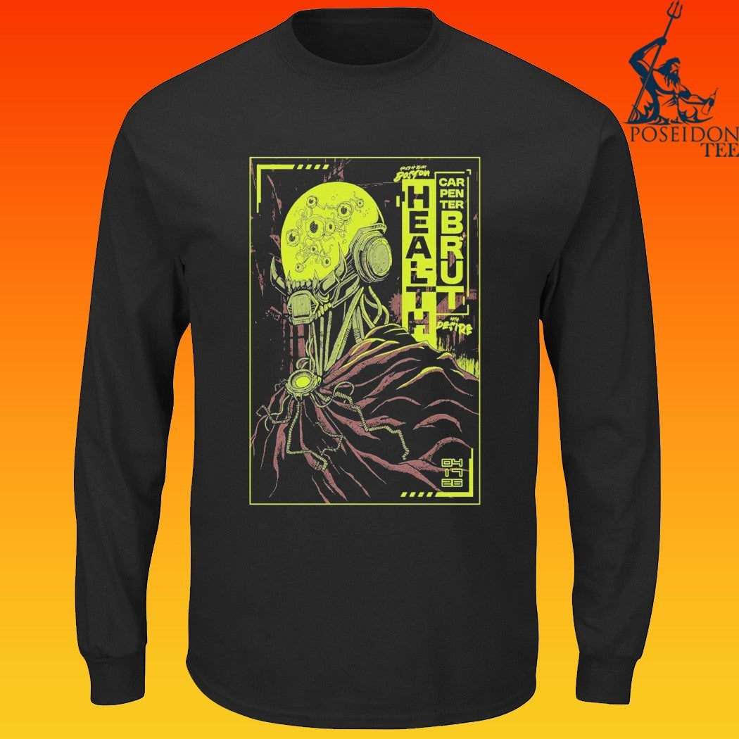 Health And Carpenter Brut House Of Blues Boston, Ma - Adult & Kids T-Shirts, Sweatshirts & Hoodies apparel design preview 4
