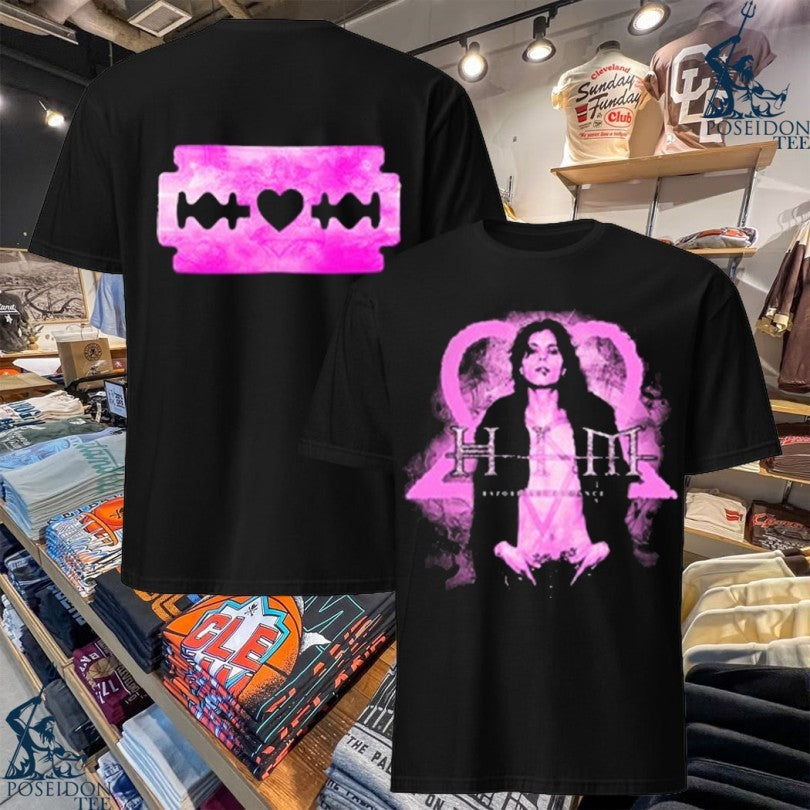 Heartagram Razorblade Romance T-shirt Unisex T-shirt, Sweatshirt, Hoodie, Long Sleeve Tee - T-Shirt, Sweatshirt, Hoodie