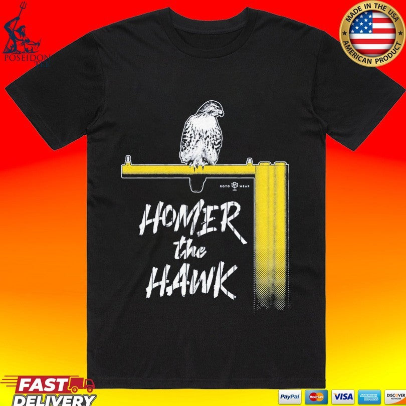 Homer The Hawk T-shirt Unisex T-shirt, Sweatshirt, Hoodie, Long Sleeve Tee - T-Shirt, Sweatshirt, Hoodie
