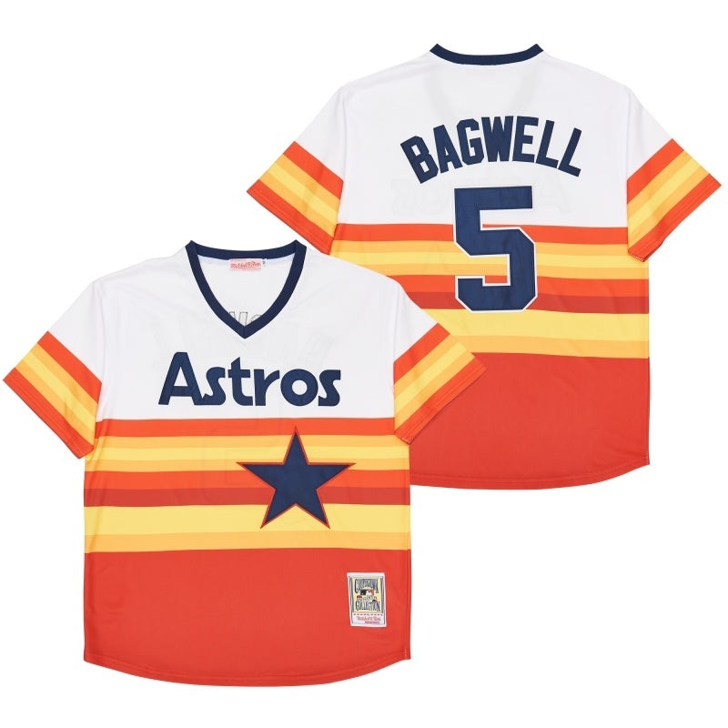 houston astros #5 jeff bagwell Style 3 Baseball Jersey baseball jersey product view 1