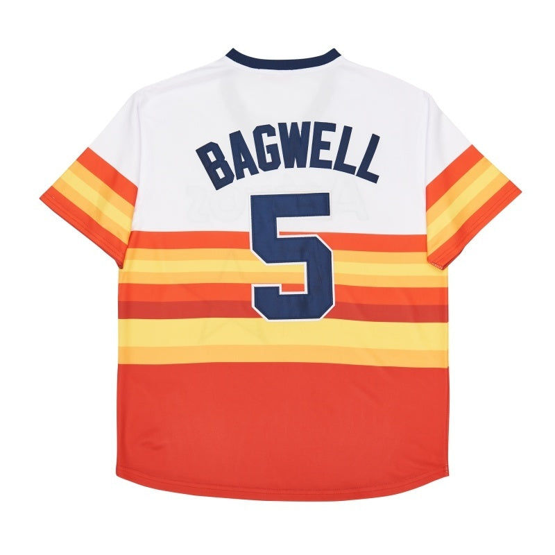 houston astros #5 jeff bagwell Style 4 Baseball Jersey baseball jersey product view 1