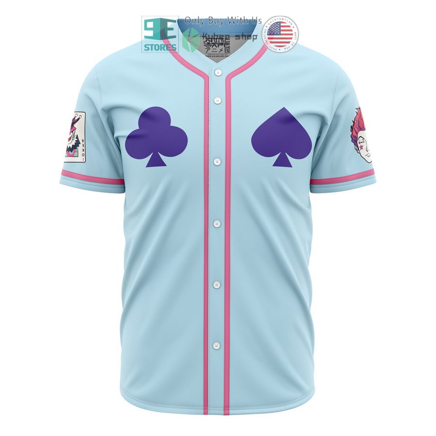 BEST Hypnotic Eye Hisoka Hunter X Hunter Baseball Jersey baseball jersey product view 1