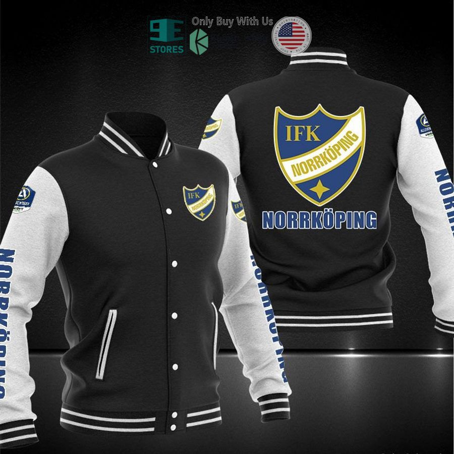 BEST IFK Norrkoping Baseball Jacket baseball jersey product view 1