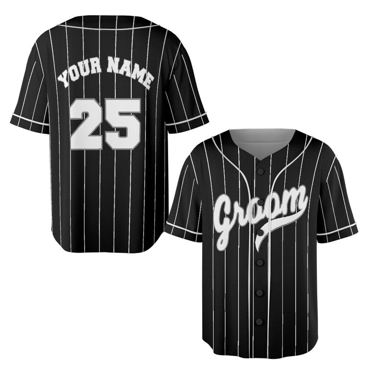 Bride and Groom Matching Baseball Jersey, Bride Groom Shirts Bride Baseball Jersey for Wedding, Honeymoon Matching Husband and Wife baseball jersey product view 2