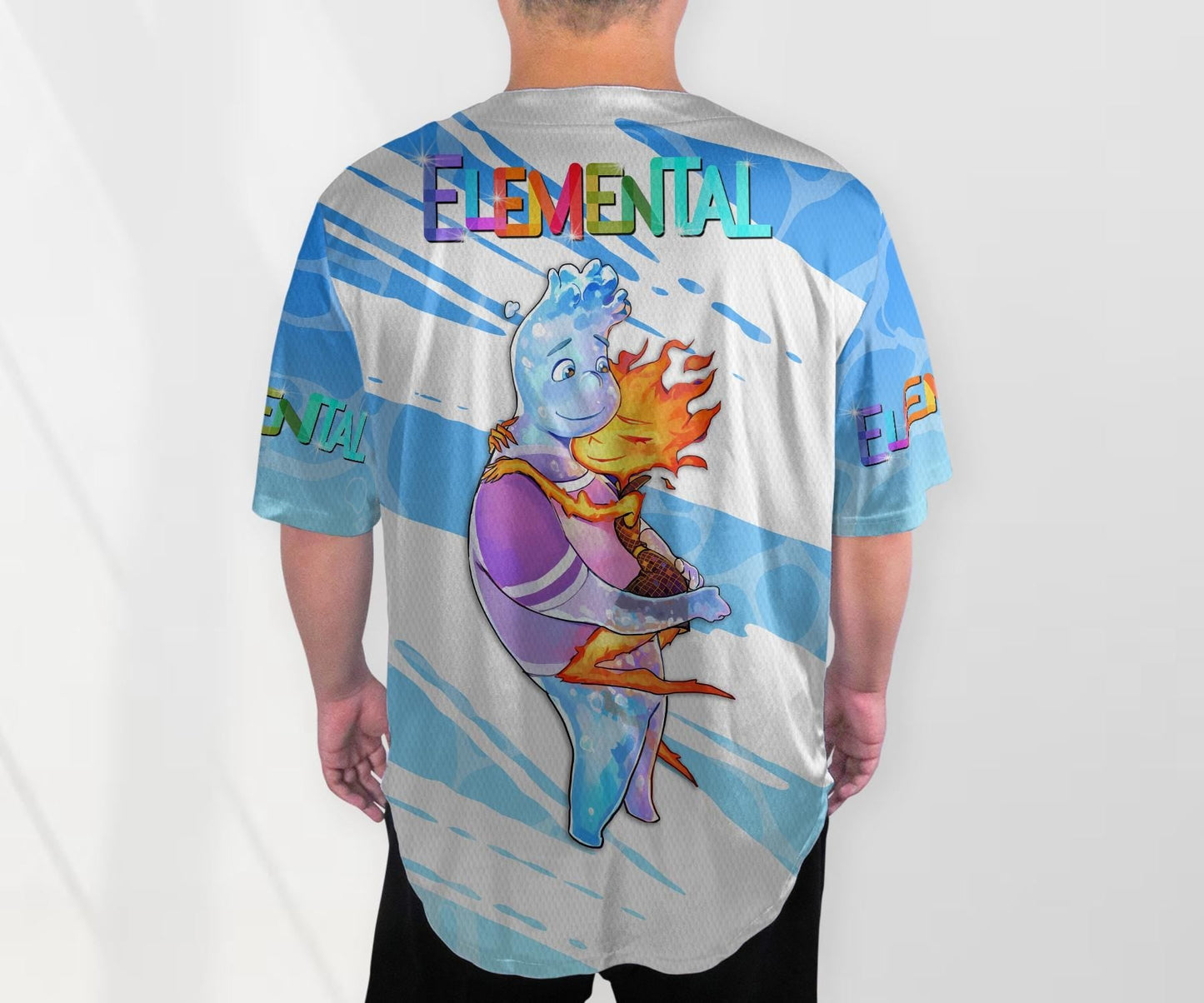 Wade Ember Baseball Jersey Shirt Wade Jersey Cartoon Ember Shirt Gift baseball jersey product view 3