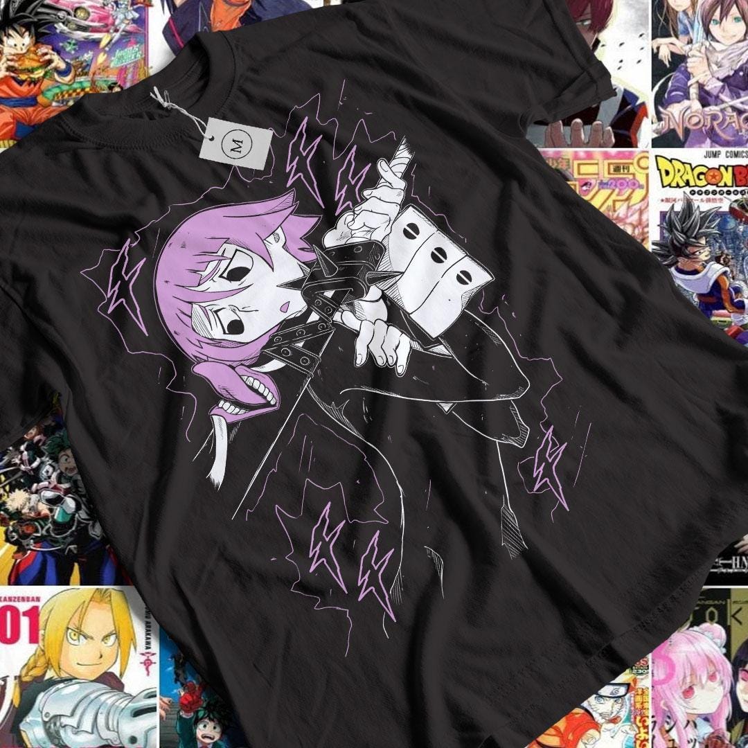 Soul Eater T-shirt Crona Fan Made Anime Manga Atsushi Ohkubo Shinigami Shirt Unisex Jersey Short Sleeve Tee - T-Shirt, Sweatshirt, Hoodie