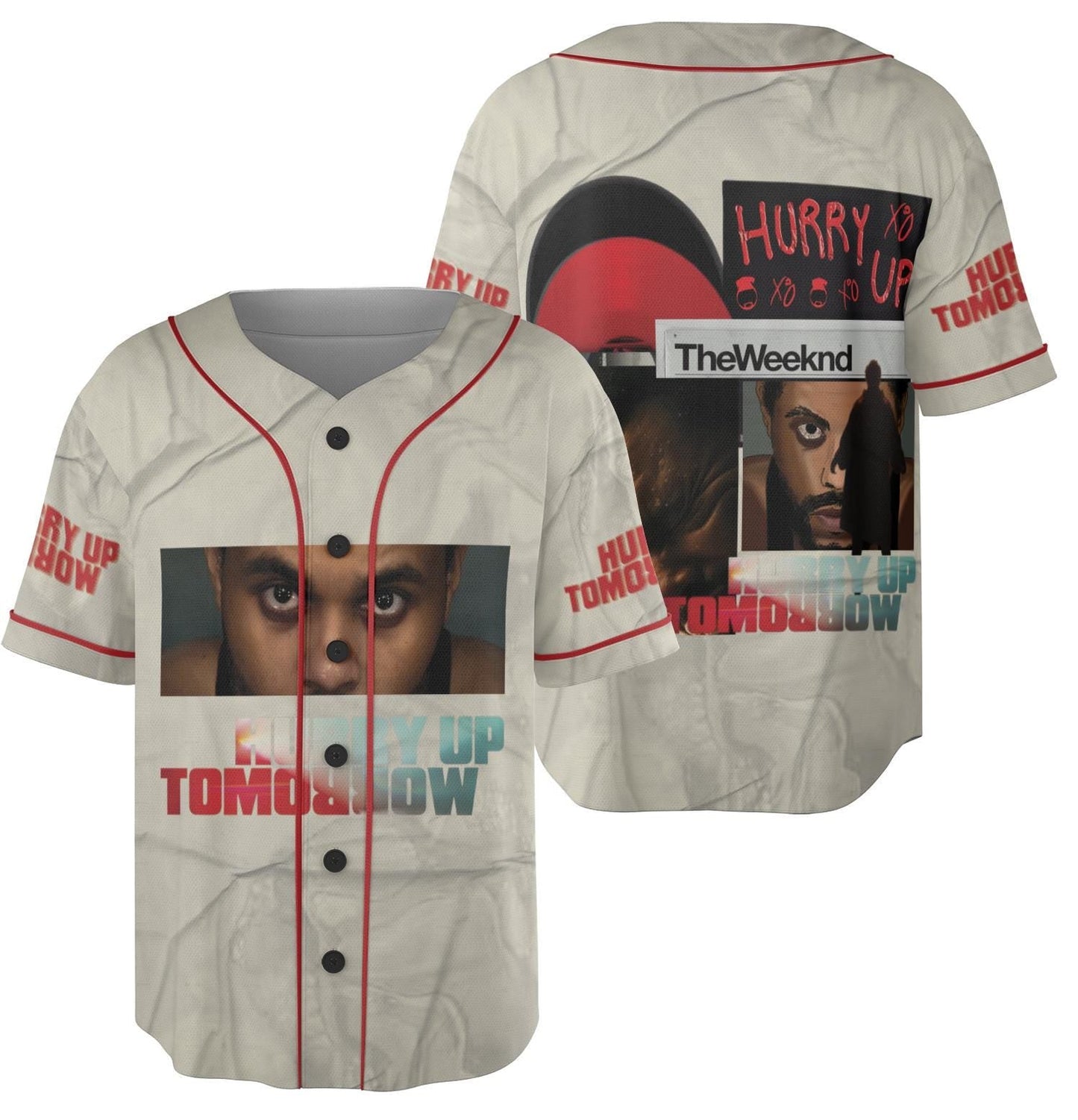 Weekk Kndd Album The Vintage Jersey, Trendy Unisex Graphic Tee, Summer 2025, Gifts For Her Him Fans, Fan Merch sports jersey product view 2